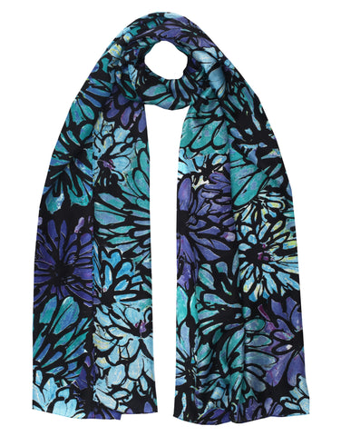 Silk Scarf Dahlia